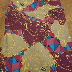 NWT lularoe bear leggings TC